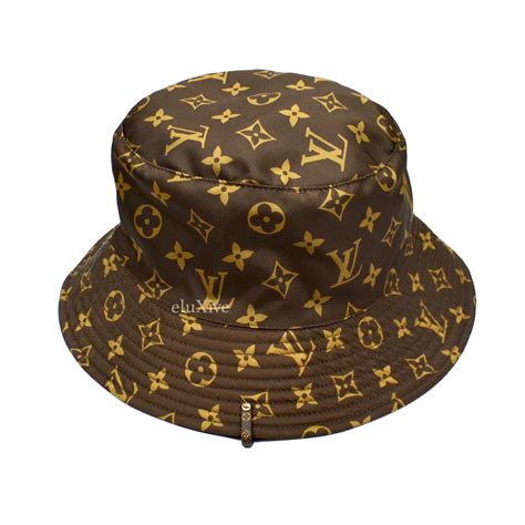 louis vuitton mens bucket hat|louis vuitton monogram bucket hat.